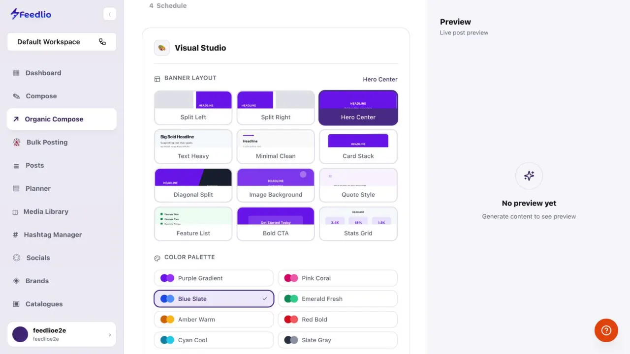 Screenshot: Design a banner
