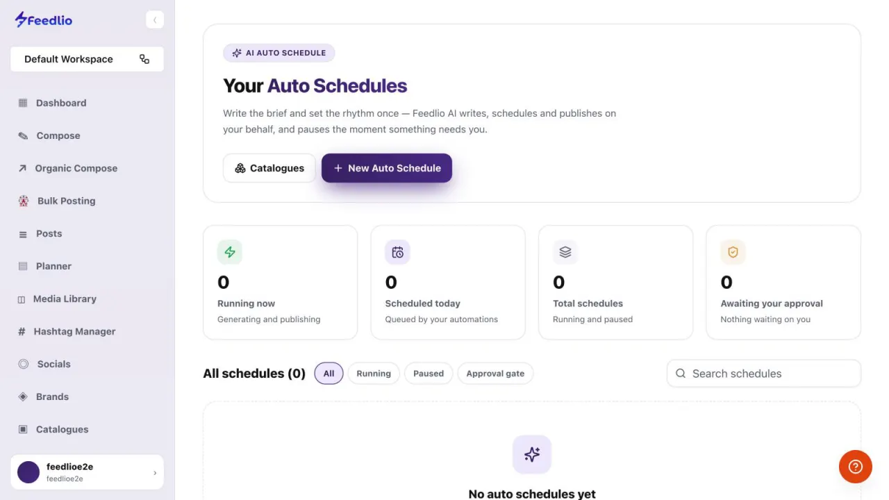 Screenshot: Your Auto Schedules